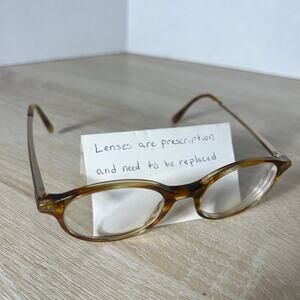 Tom Ford FT5554-B 056 Eyeglasses Havana Round Frames 48-19-130